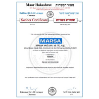 KOSHER BELGESİ 1