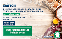 14 - 17 Nisan tarihlerinde IBATECH Fuarı’ndayız!