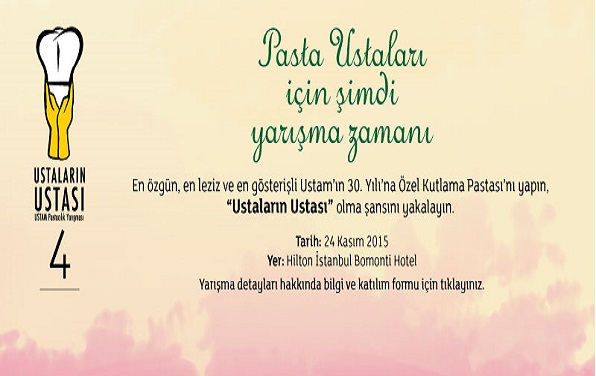 Pasta Ustaları için Şimdi Yarışma Zamanı!